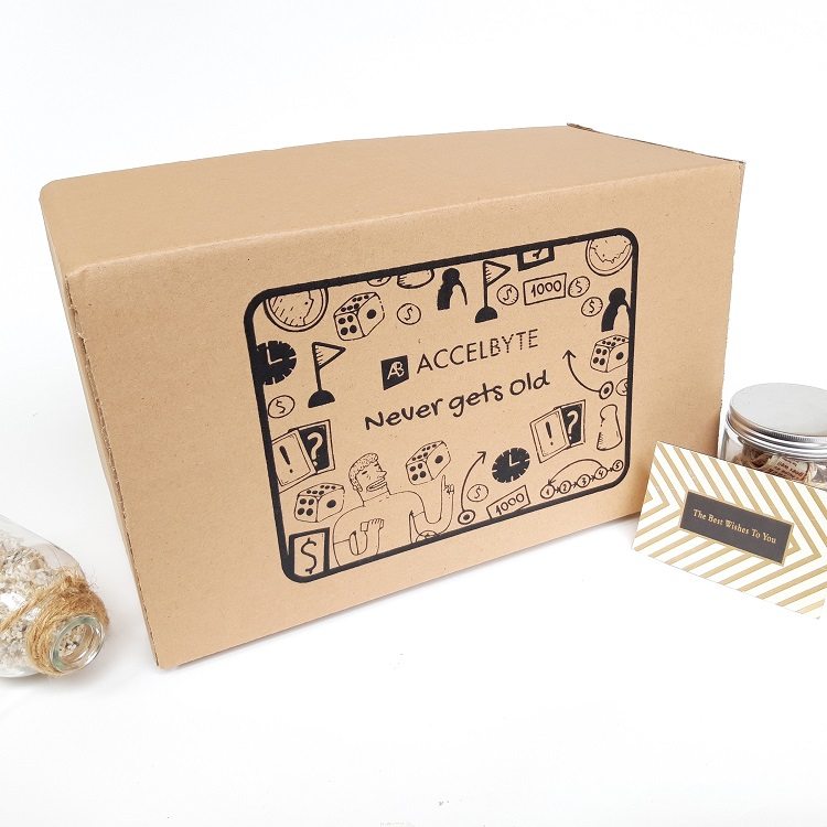 Box Flip Top Kardus Custom